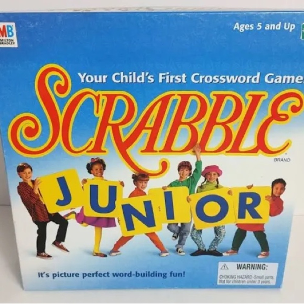 Scrabble Junior 1997 Board Game